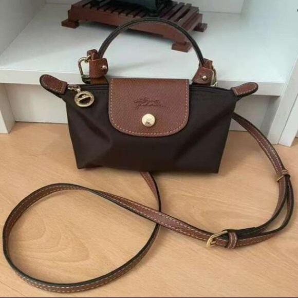 Longchamp Le Pliage Women's Mini Shoulder Bag - Picture 1 of 6